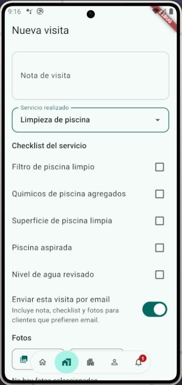 06 Service checklist